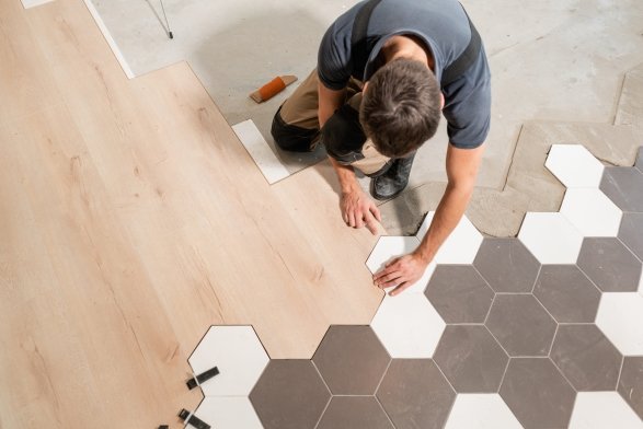 Flooring installation services in Herndon